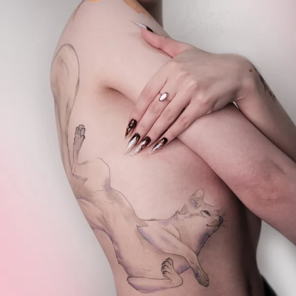 Нео традиционная tattoo by Алексей Strange Diary in Москва