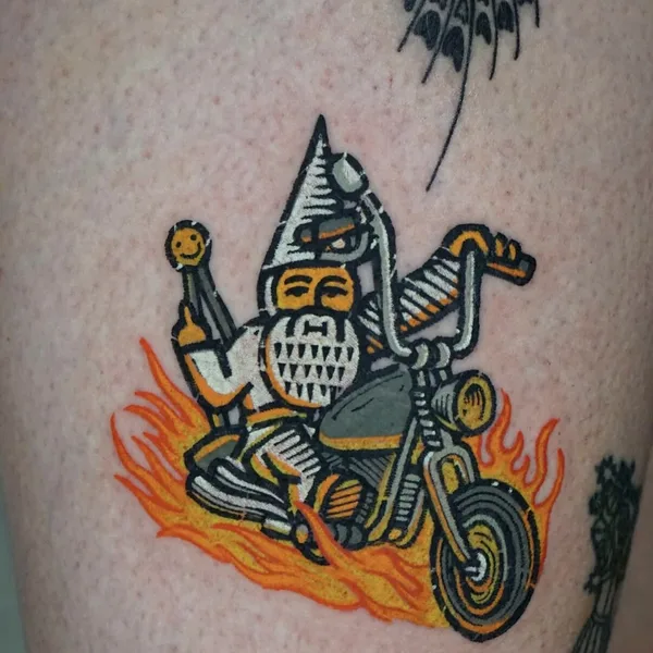 Авторская tattoo by koblin in Seoul