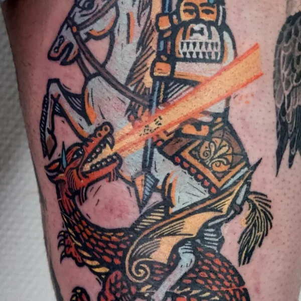 Авторская tattoo by koblin in Seoul