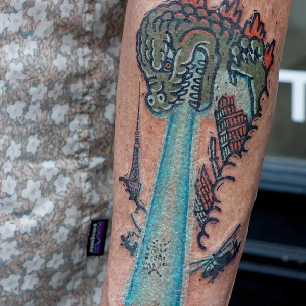 Авторская tattoo by koblin in Seoul