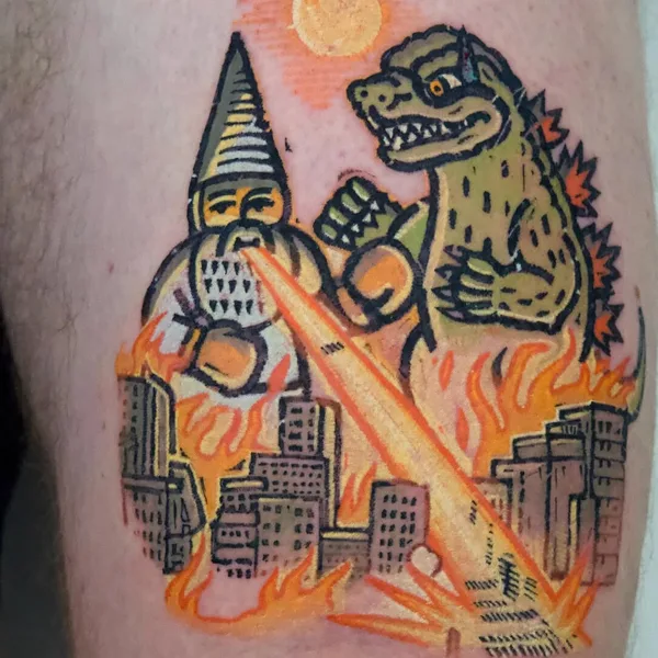 Авторская tattoo by koblin in Seoul