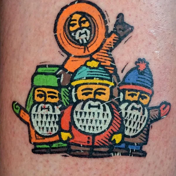 Авторская tattoo by koblin in Seoul