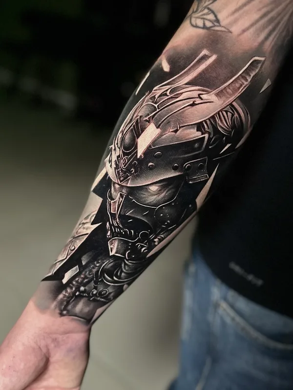 male blackandgrey realism татуировка на forearm #99964 | Тату мастер Александр Лысов