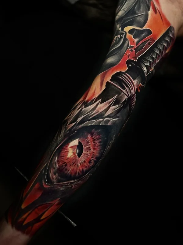 male color realism татуировка на arm #99984 | Тату мастер Александр Лысов