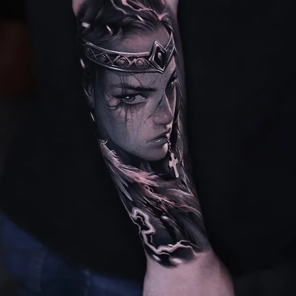 Realism tattoo by Anton Martiushev in Los Angeles