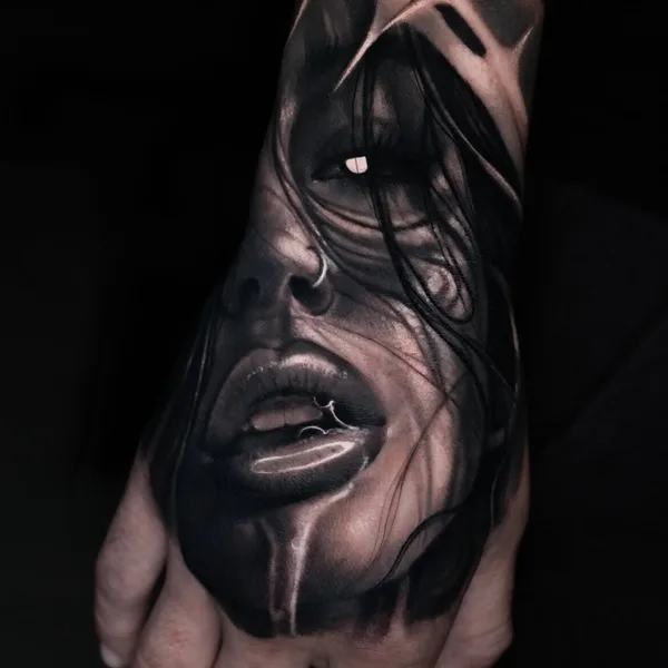 Realism tattoo by Anton Martiushev in Los Angeles