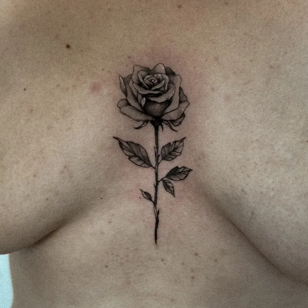 Fine Line tattoo by Arturs Garoza in Hofstade (Aalst)
