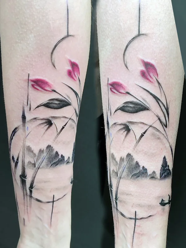 color illustrative татуировка на forearm #100290 | Тату мастер Сергей Рыба