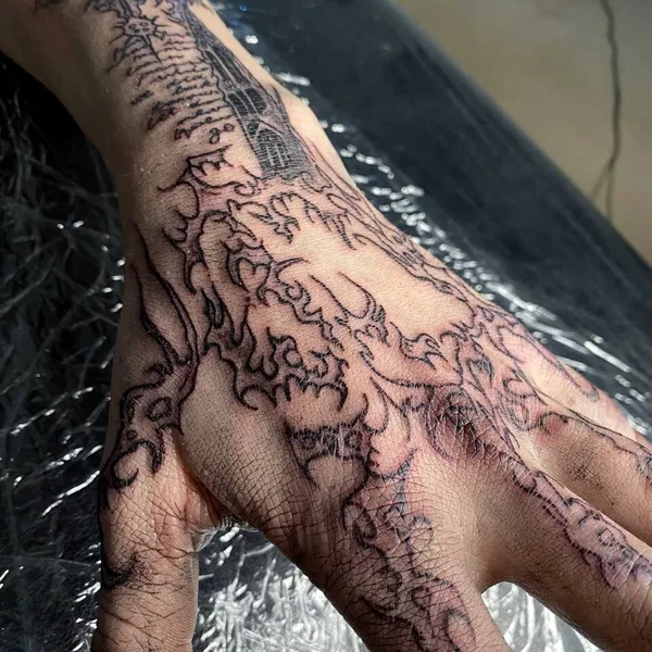 Трайбл tattoo by vamphof in Екатеринбург