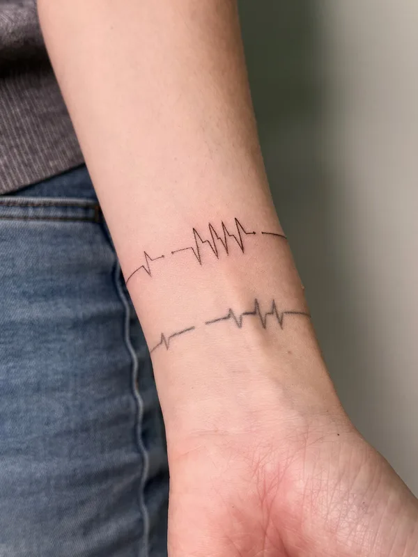 black fineline татуировка на wrist #100928 | Тату мастер Ангелина Ковалерова
