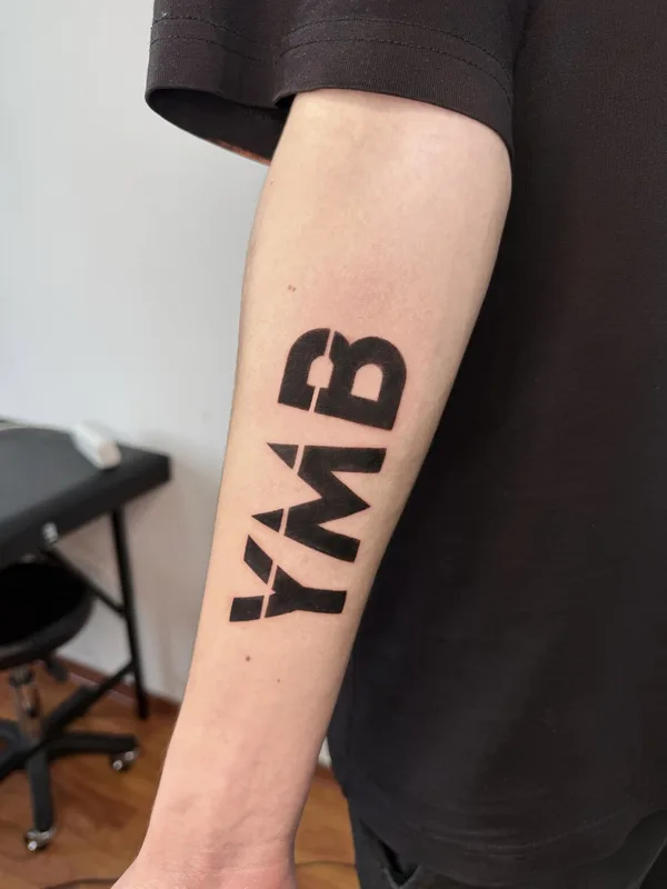 black blackwork татуировка на forearm #100935 | Тату мастер Ангелина Ковалерова