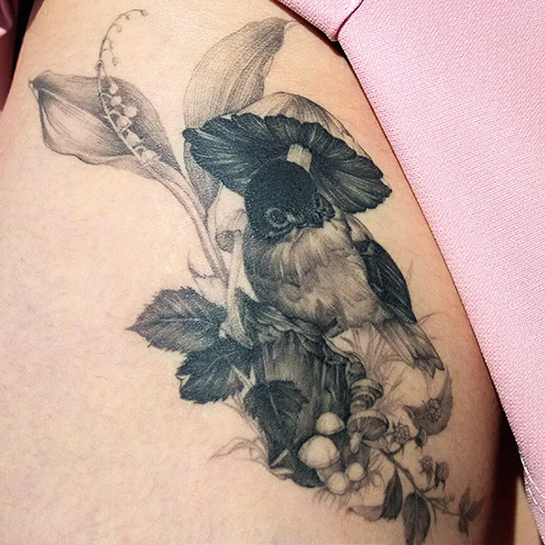 Микрореализм tattoo by Dojun in Toronto