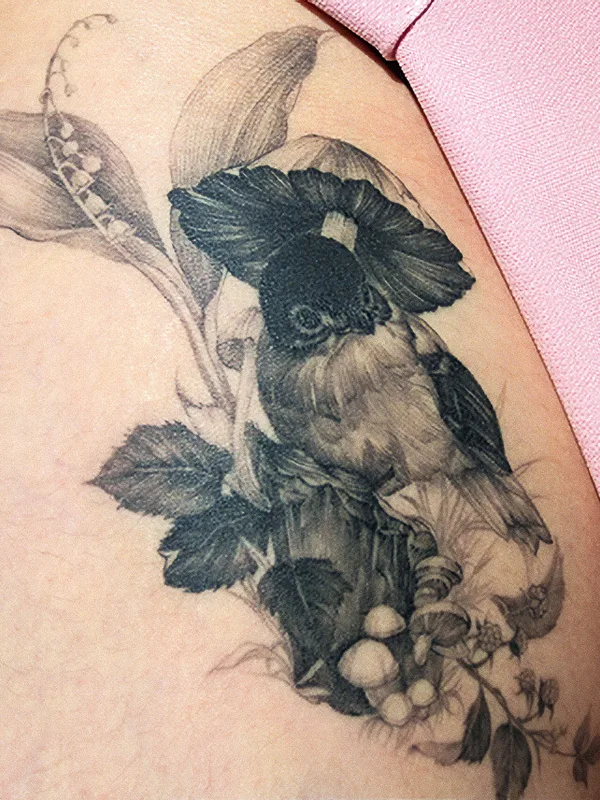Micro Realism tattoo by Dojun in Toronto