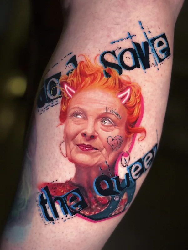 coverup tattoo by Vladimir Vishar in Manchester