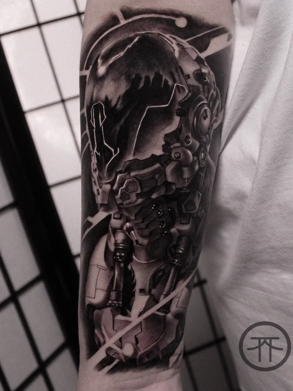 blackandgrey realism татуировка на forearm #101065 | Тату мастер Павел Костюк 
