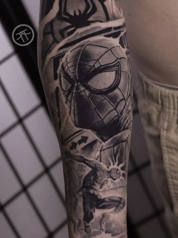 blackandgrey realism татуировка на forearm #101066 | Тату мастер Павел Костюк 
