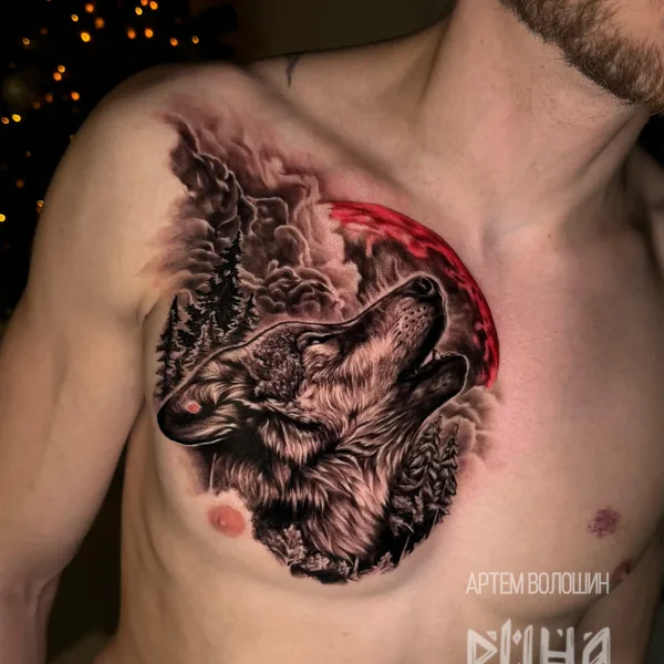Black & Grey tattoo by Артем Волошин in Челябинск