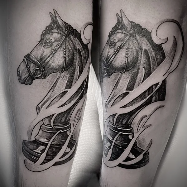 avant-garde tattoo by Mariya Rodchin in Boston