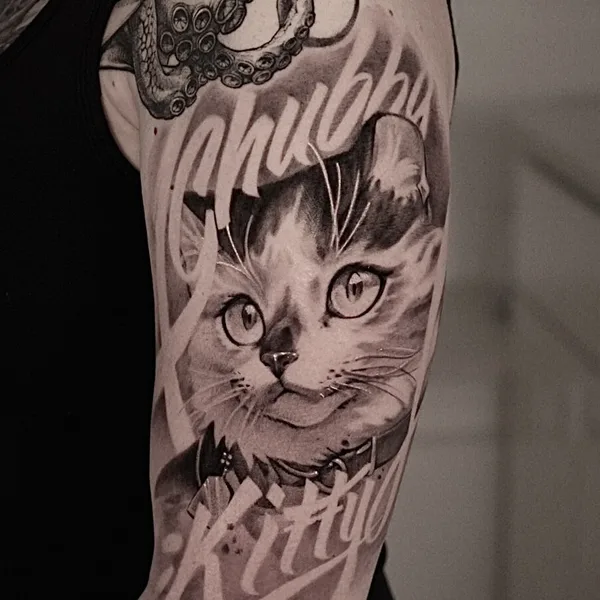 avant-garde tattoo by Mariya Rodchin in Boston
