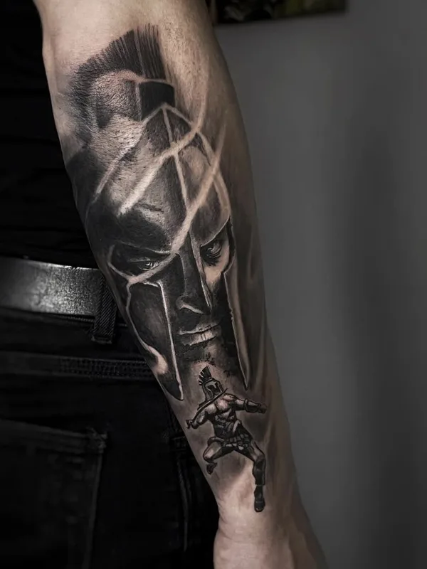 male black and grey realism татуировка на forearm #101224 | Тату мастер Vitaliy