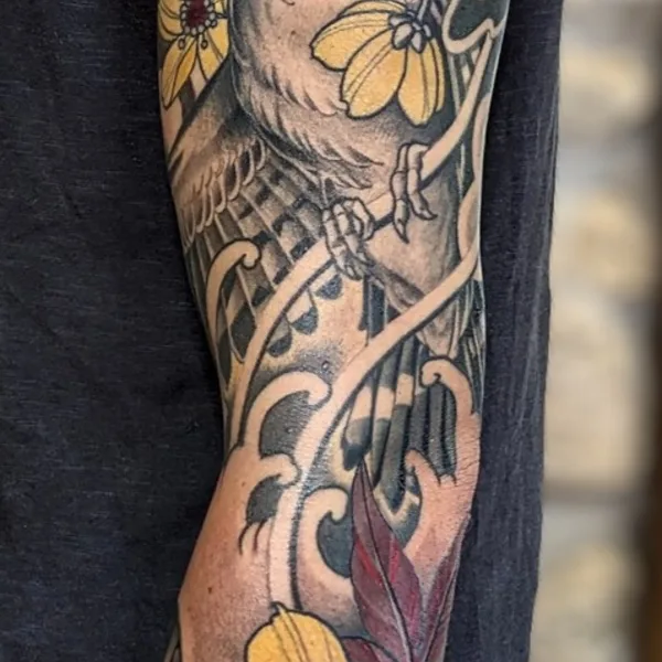 Japanese tattoo by Morgan Ezor  in Pons