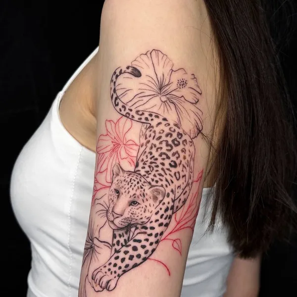 Abstract tattoo by Соня Тайга