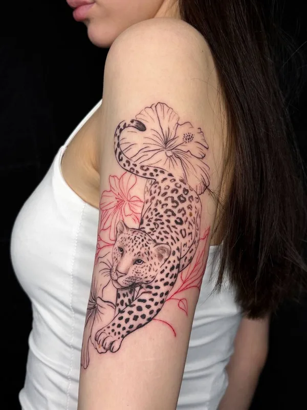 Abstract tattoo by Соня Тайга