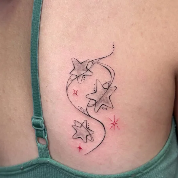 Abstract tattoo by Соня Тайга