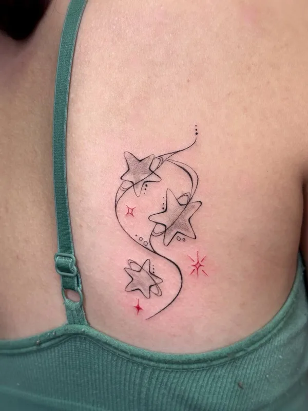 Abstract tattoo by Соня Тайга