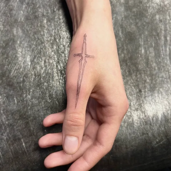 Abstract tattoo by Соня Тайга