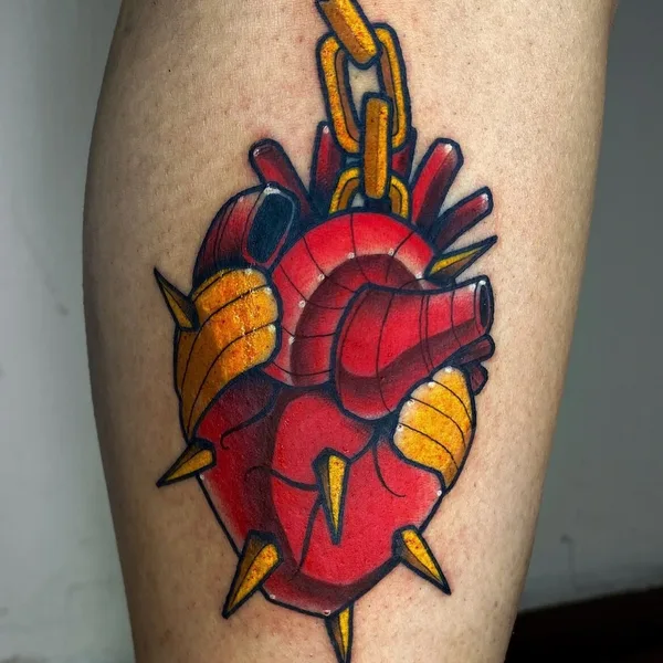 Neo Traditional tattoo by Josh Villegas in Mexico City
