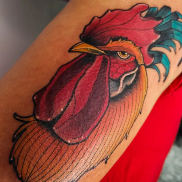 Neo Traditional tattoo by Josh Villegas in Mexico City