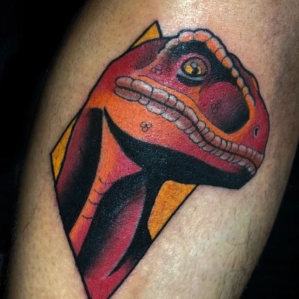 Neo Traditional tattoo by Josh Villegas in Mexico City