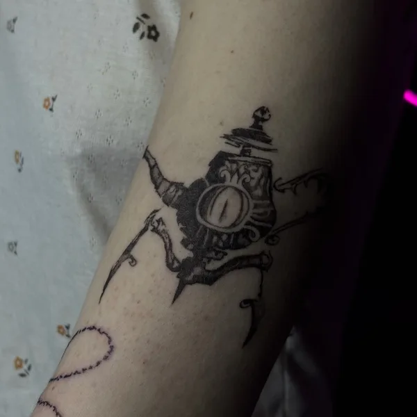 Abstract tattoo by Екатерина Сысоева in Краснодар