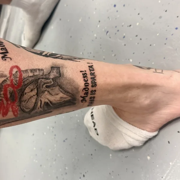 Fine Line tattoo by Dave lora in Hamilton