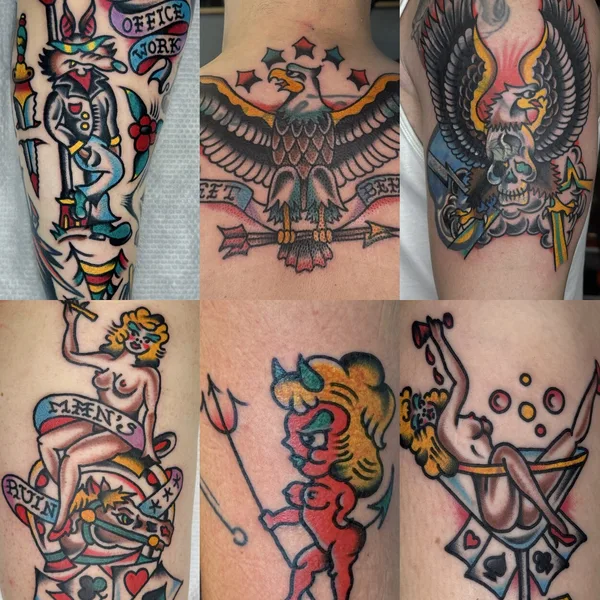 Традиционная tattoo by Тарапата Юрий in Москва