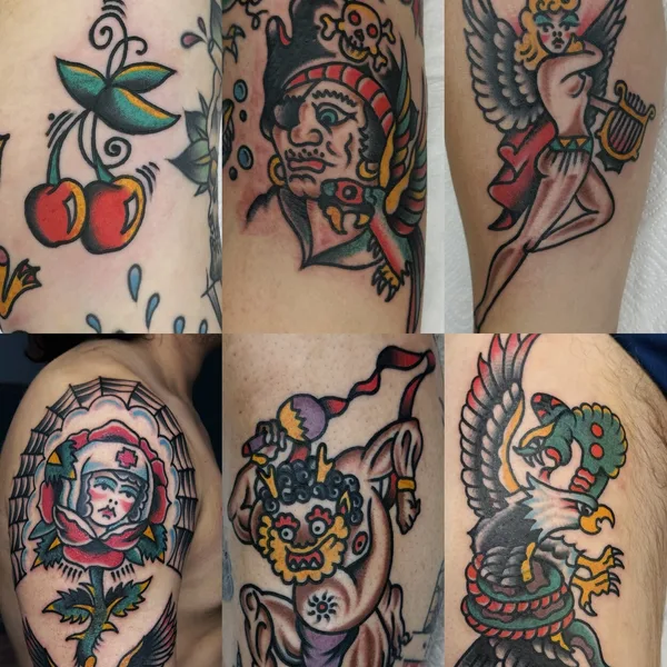 Традиционная tattoo by Тарапата Юрий in Москва