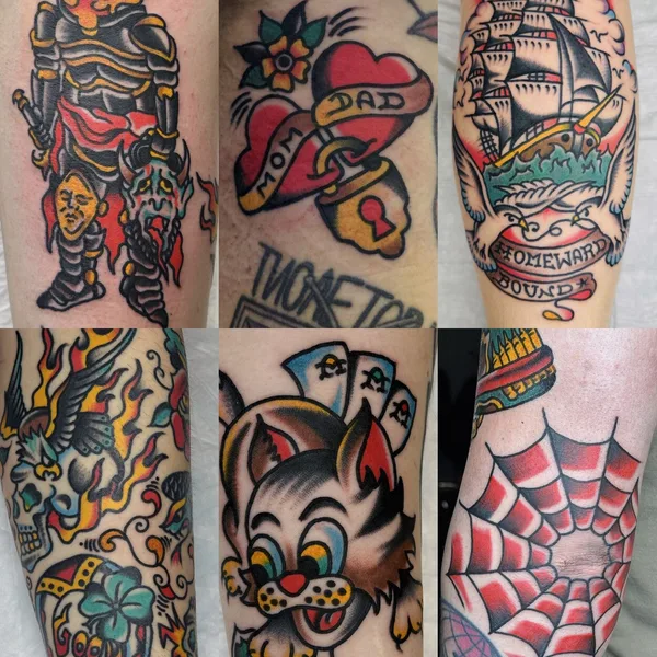 Традиционная tattoo by Тарапата Юрий in Москва