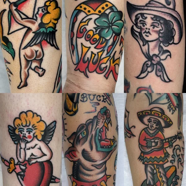 Традиционная tattoo by Тарапата Юрий in Москва