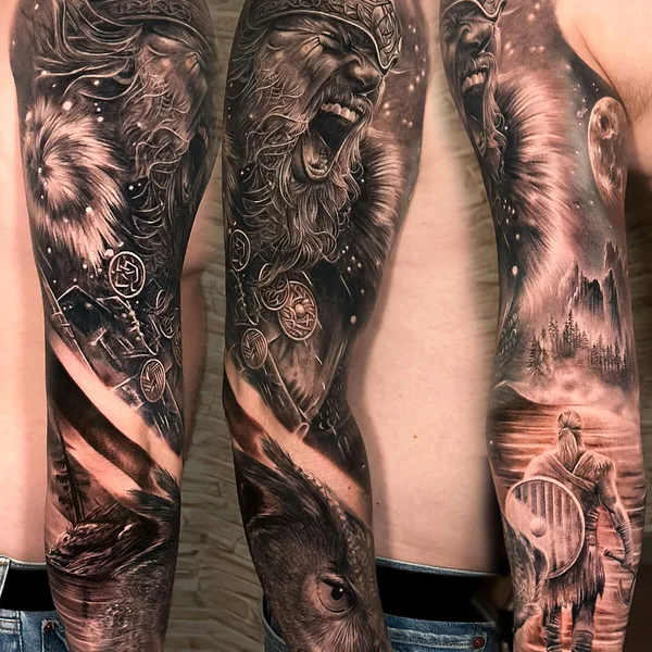 Realism tattoo by Мельников Алексей in Красногорск