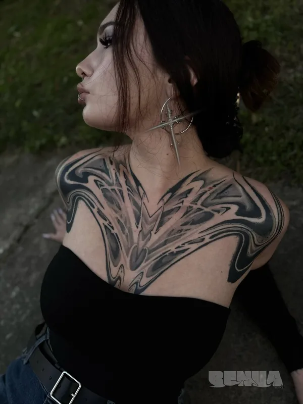 whipshading tattoo by BENUATATTOO in Moscow
