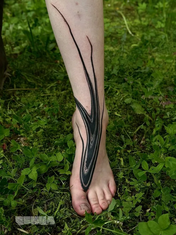 whipshading tattoo by BENUATATTOO in Moscow