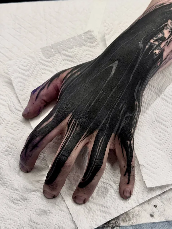 whipshading tattoo by BENUATATTOO in Moscow