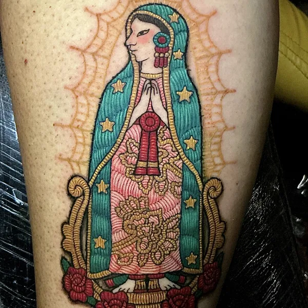 patch tattoo by Rafaela Herrera Art in Benito Juarez
