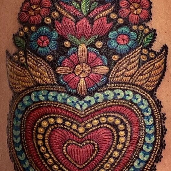 patch tattoo by Rafaela Herrera Art in Benito Juarez