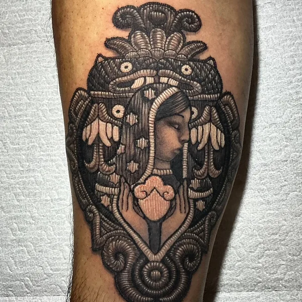 patch tattoo by Rafaela Herrera Art in Benito Juarez