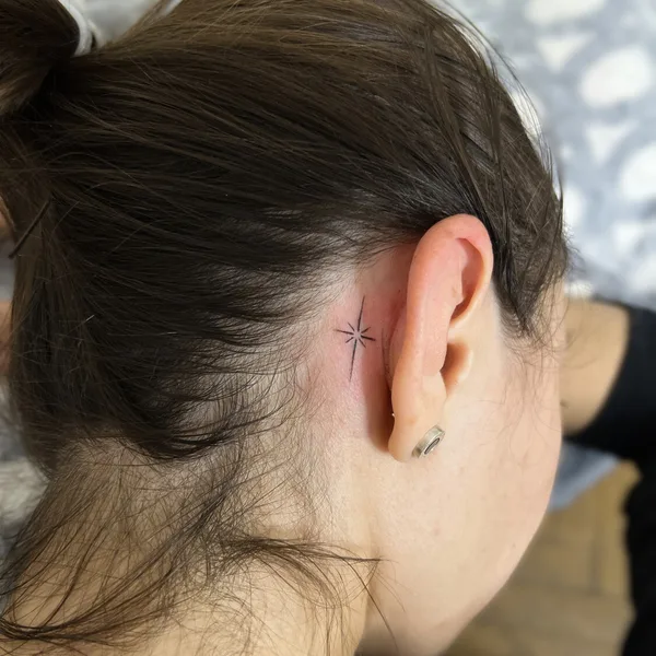 Fine Line tattoo by Алина Филимонова in Moscow