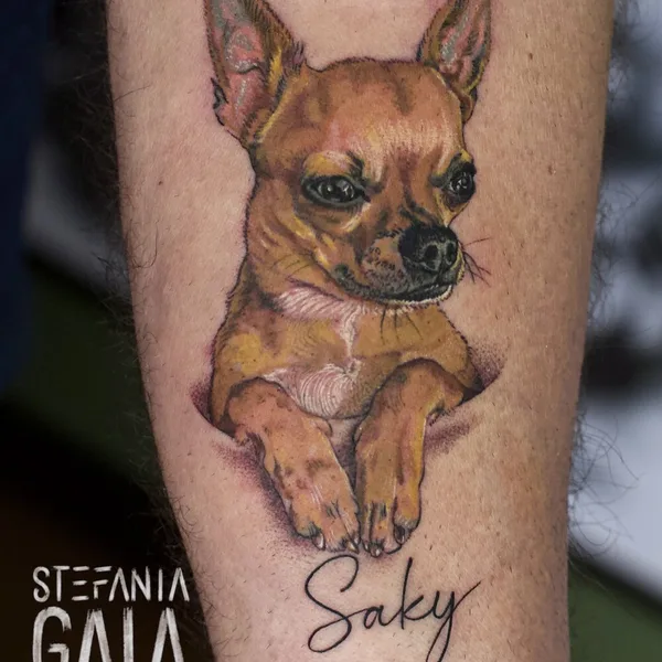 Микрореализм tattoo by Stefania Gala in Roma