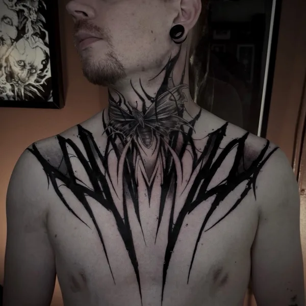 freehand tattoo by Julian Moth in Espoo
