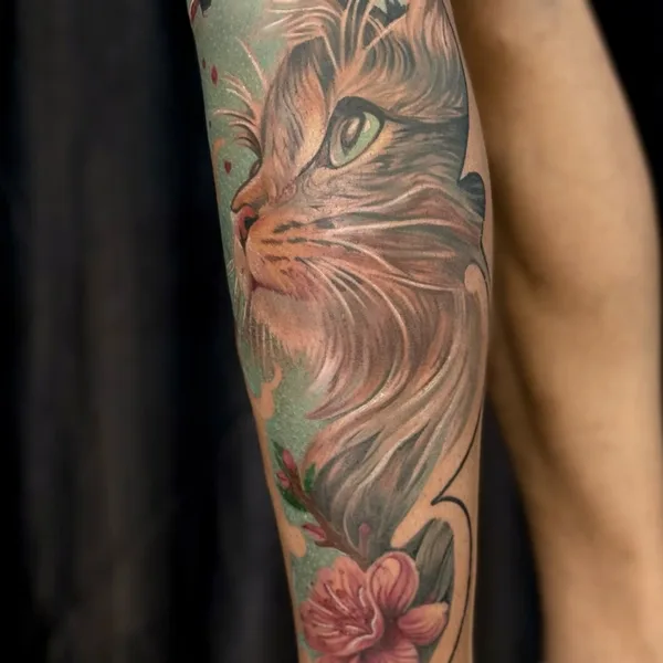 Botanical tattoo by Bhakti Thakkar in Mumbai